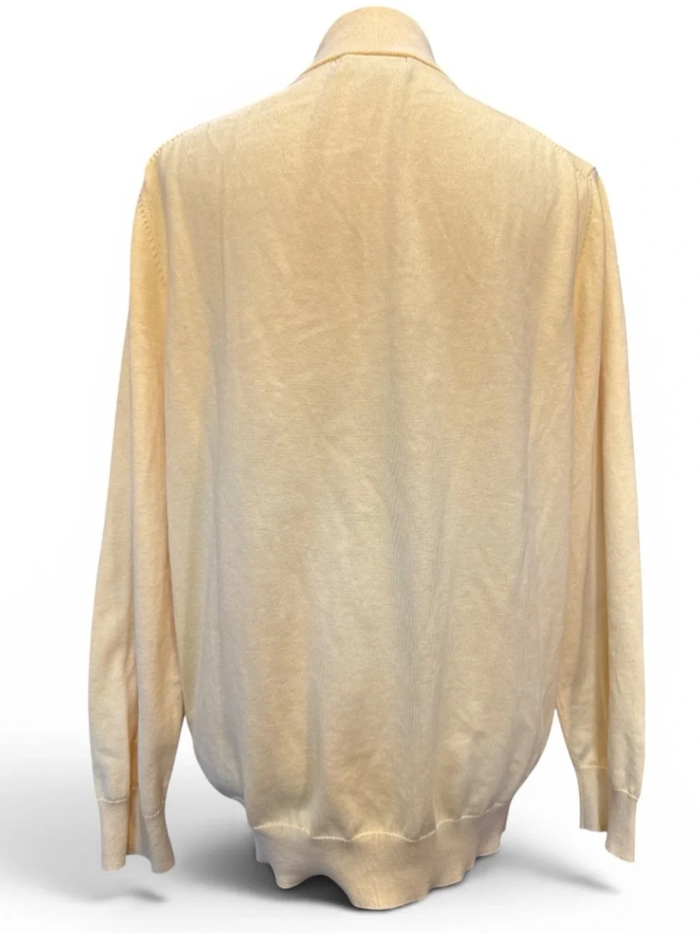 Brooks Brothers Yellow Half-Zip Sweater #565